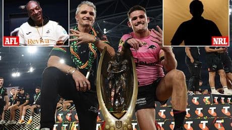 Revealed: The star who'll be playing the NRL grand final - and he's NOWHERE near as well known as the AFL's Snoop Dogg