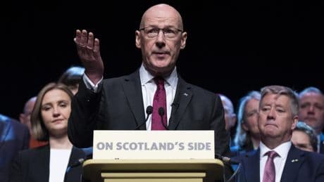 Swinney hits Hamilton campaign trail and accuses Labour of pensioner 'betrayal'