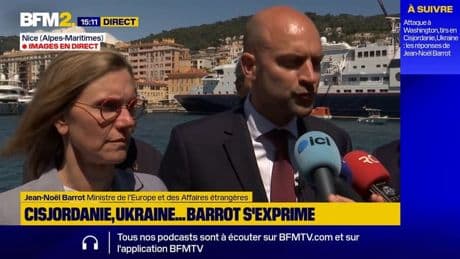 Tirs sur des diplomates à Jénine: pour Jean-Noël Barrot, "ça ne doit plus jamais se reproduire"