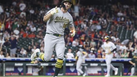 A’s rookie Nick Kurtz ties MLB record with four-homer game