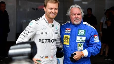 Nico Rosberg's dad reveals health has taken a worrying turn in rare public appearance