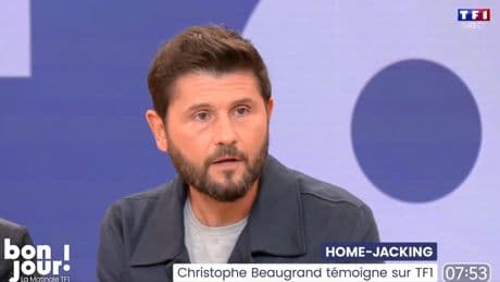 «J’ai entendu mon mari hurler» : Christophe Beaugrand fait le récit de son home-jacking sur TF1