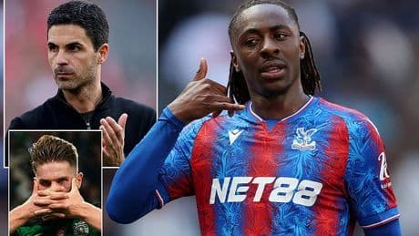 Revealed: How Arsenal 'are planning to finance Eberechi Eze bid WITHOUT selling a player as Gunners eye move for Crystal Palace star'