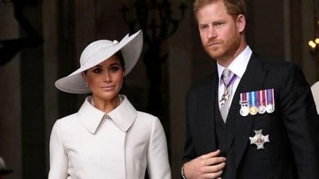 Prince Harry gave playful telling off after Meghan Markle kiss at Royal Ascot