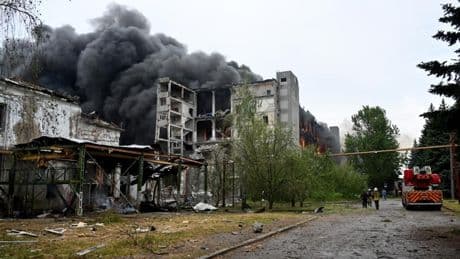 Russia pummels Ukraine's Kharkiv in 'most powerful attack' since start of war