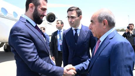 Ahmed Şara'dan Azerbaycan'a ziyaret