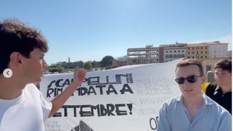 Azione Studentesca rompe il monopolio rosso a Livorno e smaschera i collettivi rossi