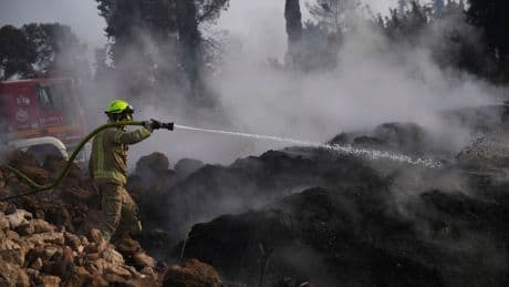 Große Landstriche abgebrannt: Brände bei Jerusalem laut Feuerwehr unter Kontrolle