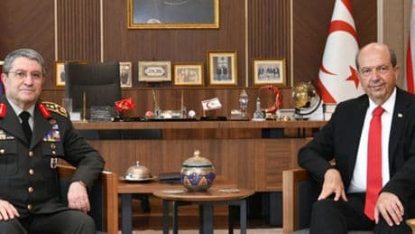İlk yurt dışı ziyaret KKTC'ye