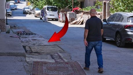 İzmirlilerin halıları sokağa sermesinin nedeni şaşırttı