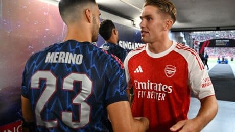 Mikel Merino reveals what has ‘surprised’ him about Arsenal signing Viktor Gyokeres