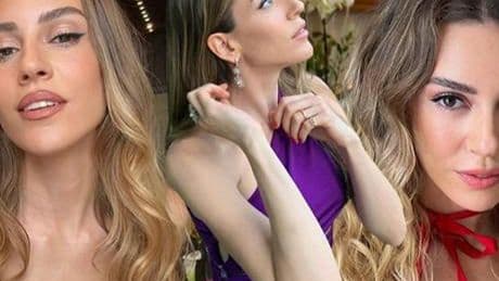 Sinem Kobal'dan göz kamaştıran yaz pozları! Ağaca çıkıp meyve topladı!