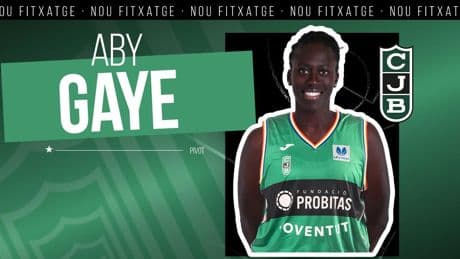 El Joventut ficha a la pívot francesa Aby Gaye por una temporada