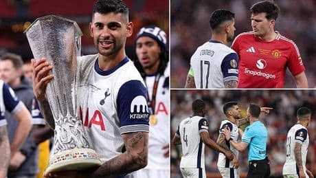 Cristian Romero drops major hint over future following Europa League triumph - as Tottenham star is chased by LaLiga giants