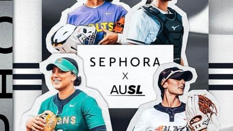 Athletes Unlimited Softball League Lands Partnership with Sephora