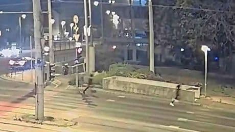 Nederlander boort Mercedes met enorme snelheid in wit autootje, en gaat ervandoor