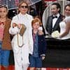 Geri Halliwell breaks cover as she steps out at the F1 British Grand Prix after snubbing Mel B's wedding