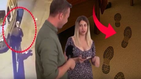 Yatak odasındaki ayak izleri dünyasını kararttı