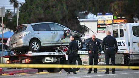 Los Angeles: Polizei nimmt Fahrer nach mutmaßlicher Amokfahrt vor Nachtclub fest