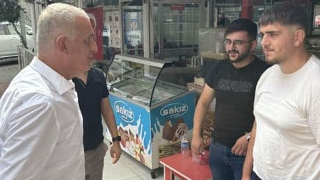İbrahim Hacıosmanoğlu Trabzon'da