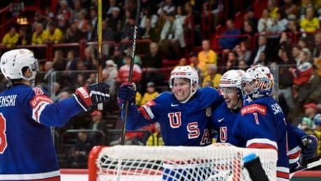 Eishockey-WM: USA kämpfen erstmals seit 65 Jahren wieder um Gold