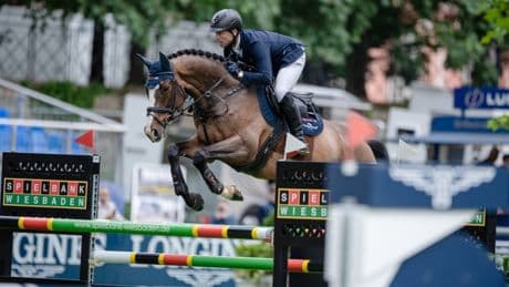 Olympiasieger in Wiesbaden: Härtetest im Schlosspark