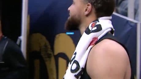 Steph Curry consoles heartbroken son after Game 6 loss to Rockets