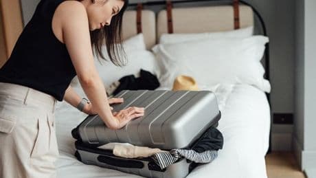 Simple packing technique that ensures extra space in your suitcase - and it's not rolling