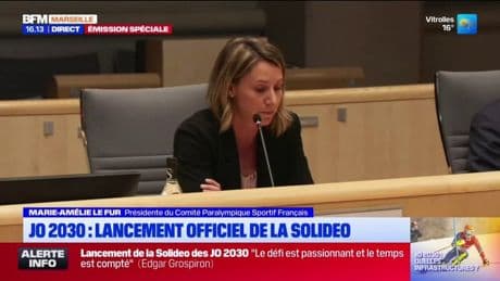 Lancement de la Solideo des JO 2030: Marie-Amélie Le Fur promet des Jeux inclusifs et accessibles