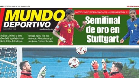 Portada de hoy de la Edición Bizkaia-Araba de Mundo Deportivo