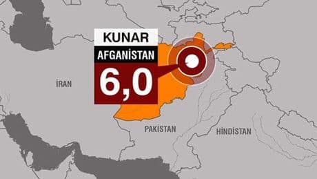 Son dakika haberi: Afganistan'da 6 büyüklüğünde deprem: En az 250 kişi öldü
