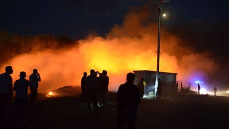 Ankara eski çöp dökme sahasında yangın: Alevler 2 saatte söndürüldü