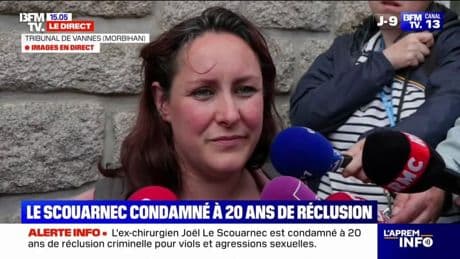 Joël Le Scouarnec condamné: "On ne nous a pas vraiment compris", déplore cette victime de l'ex-chirurgien
