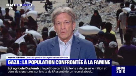Journalistes de l'AFP à Gaza: "On a reçu des appels de détresse", raconte Fabrice Fries, directeur général de l'agence