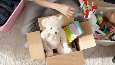 Decluttering can pay off. Here's how I got my family to part with the things they no longer use and pad our gift fund.