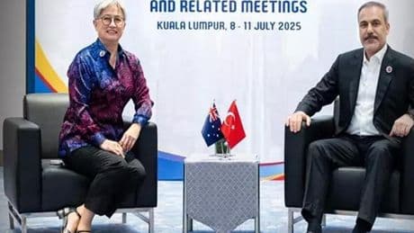 Hakan Fidan, Avustralyalı mevkidaşı ile görüştü