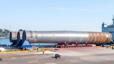 Iberdrola avanza en la construcción del parque eólico en el Báltico con una inversión millonaria en el astillero gallego Navantia
