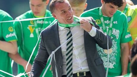 How a ferry and a forklift helped Celtic boss Brendan Rodgers reach the top as SFWA Manager of the Year relives his journey