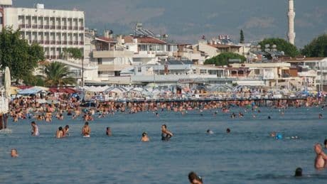 İzmir'de deniz suyu sıcaklıkları