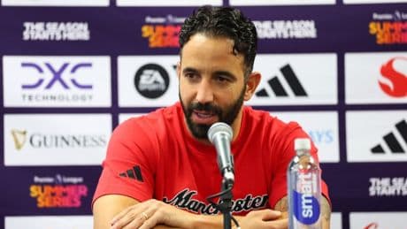 Ruben Amorim responds to Benjamin Sesko Man Utd transfer speculation