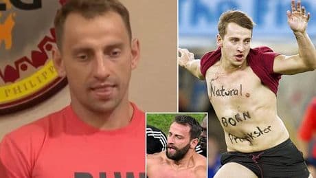 World Cup final streaker 'faces 24 years in Filipino prison' for latest prank on security guard