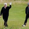 Besuch in Schottland: Trump meckert über Windräder - und spielt erstmal Golf