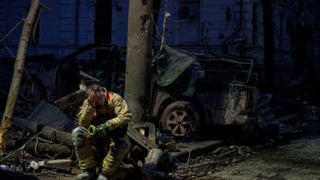 AP PHOTOS: Russian missiles hit Ukrainian city of Sumy during Palm Sunday celebrations