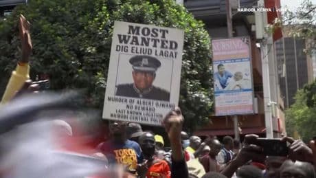Kenya's deputy police chief steps aside as blogger's death investigated