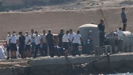 Dozens of Migrants Drown Off Lampedusa, Italy
