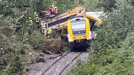 ‘Mass casualties’ after passenger train derails in German forest