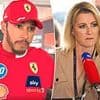 Revealed: Lewis Hamilton APOLOGISED off-camera to Sky Sports presenter after terse interview following Spanish GP - where Ferrari star made a brutal admission about his team
