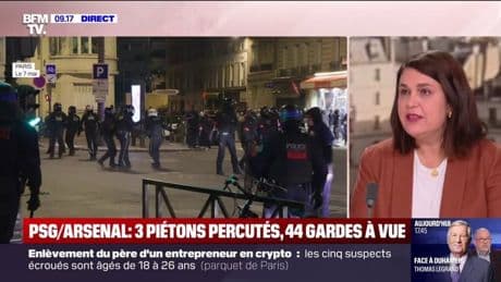 PSG- Arsenal: 44 personnes en garde à vue, une personne en urgence absolue