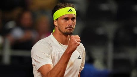 Viertelfinale in Rom erreicht - Zverev durchbricht Schallmauer