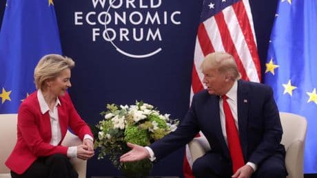 Von der Leyen se reúne con Trump el domingo para tratar de cerrar el pacto arancelario
